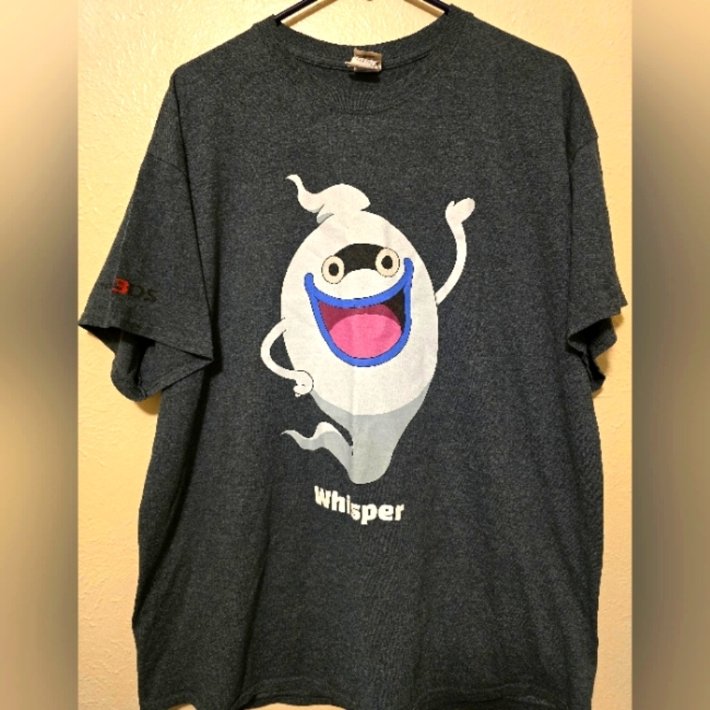 Xl men's Nintendo 3ds tshirt features yokai watch